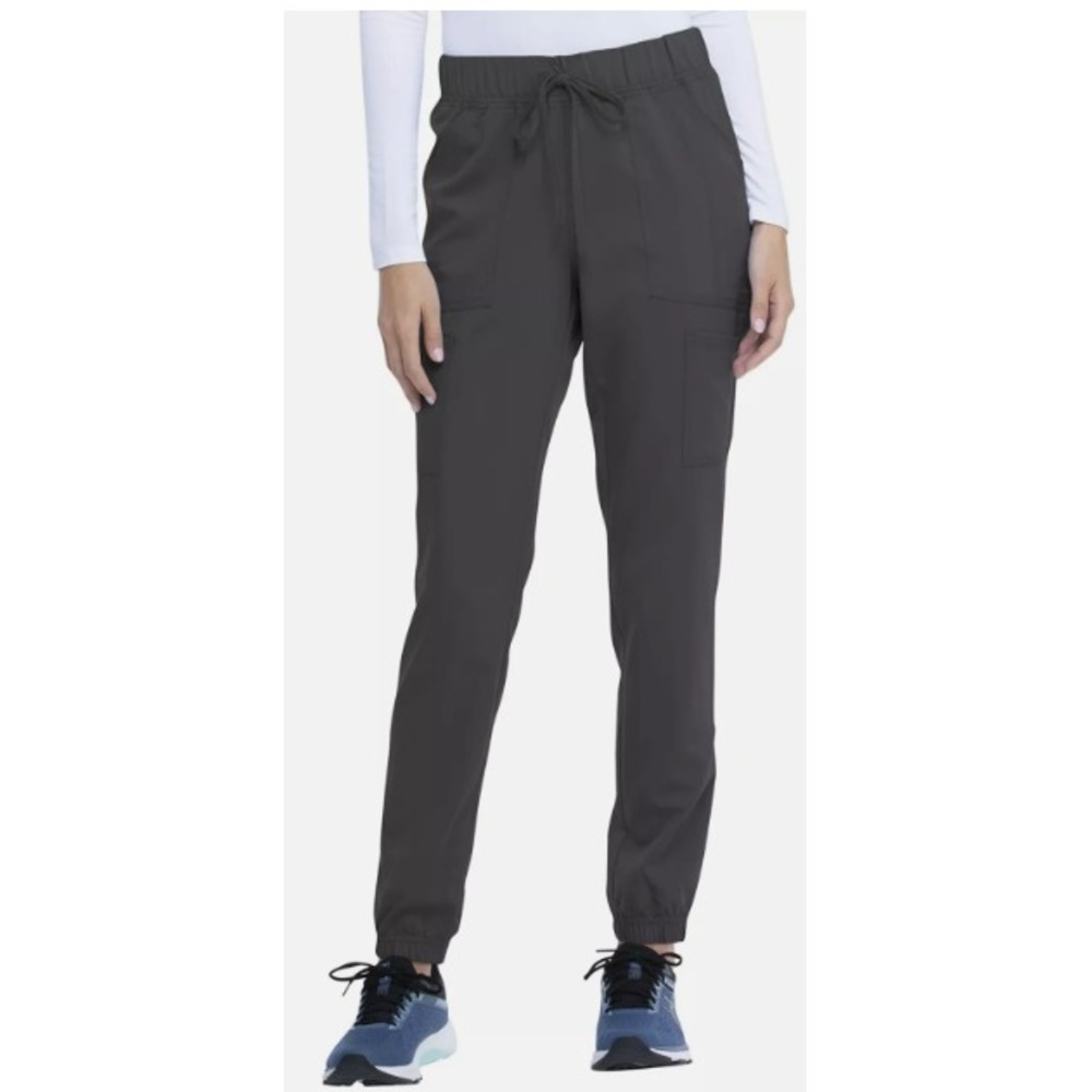 Scrubstar Womens Size M Scrub Pants Premium Ultimate Jogger Pewter Gray Medical